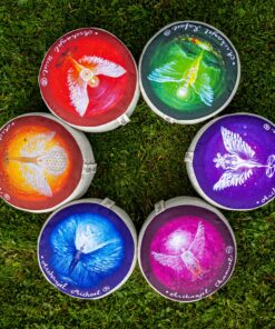 Ľanový meditačný yoga vankúš Archanjel