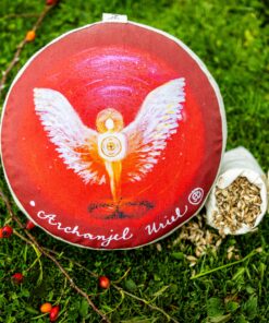 Ľanový meditačný yoga vankúš Archanjel Uriel