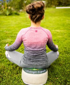 Alternative view of Ľanový meditačný yoga vankúš Archanjel Rafael