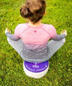 Alternative view of Ľanový meditačný yoga vankúš Archanjel Metatron